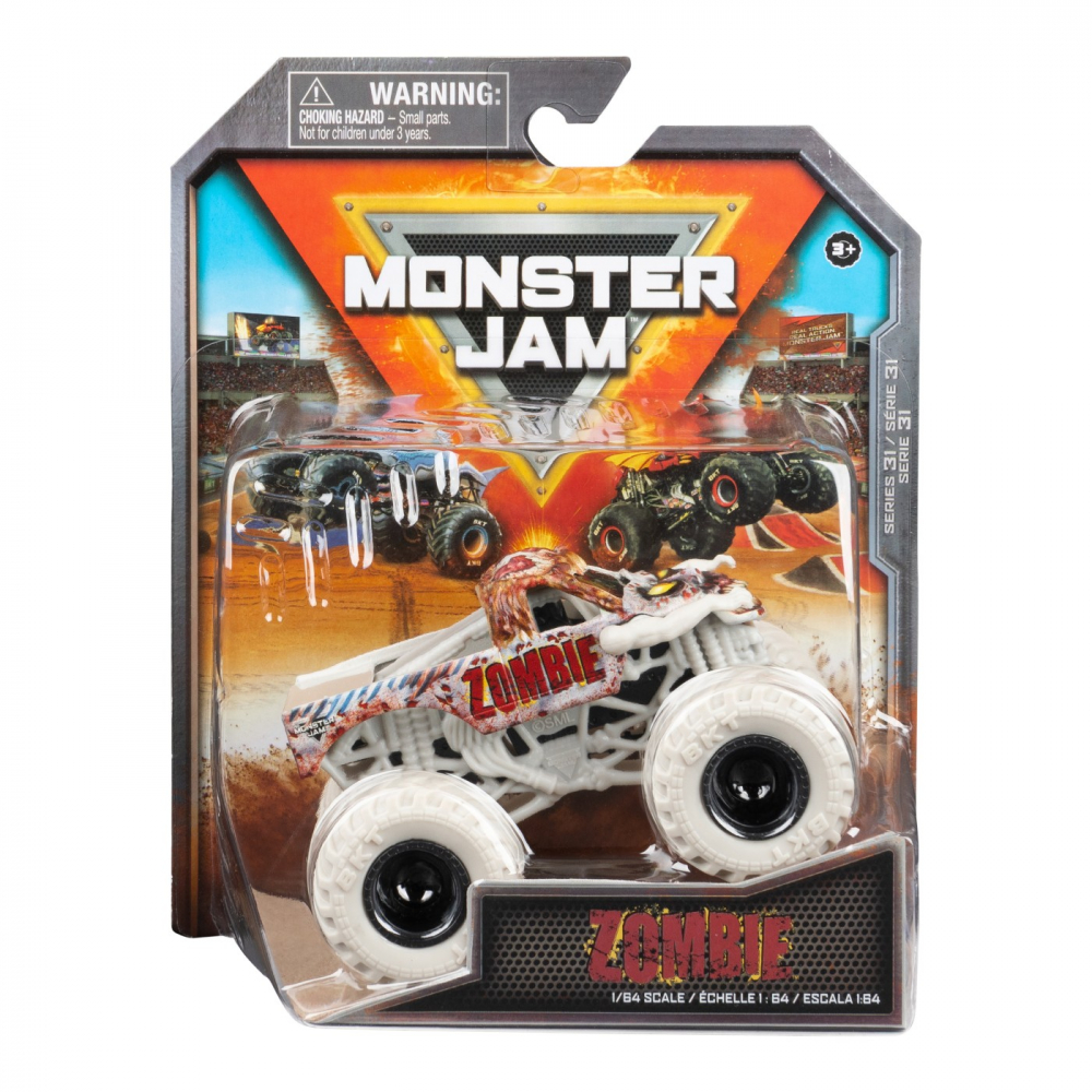 Monster Jam Masinuta Metalica Zombie Scara 1 La 64 [1]