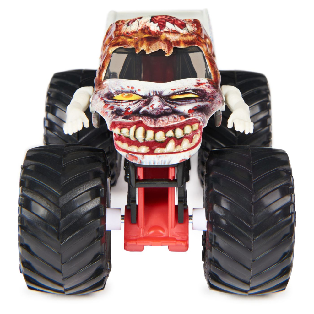 MONSTER JAM MASINUTA METALICA ZOMBIE SERIA 28 SCARA 1 LA 64 [4]