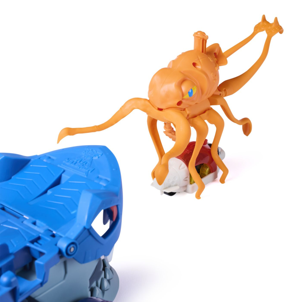 MONSTER JAM MINI JAMS SET DE JOACA MEGALODON ATACUL CALAMARULUI [10]