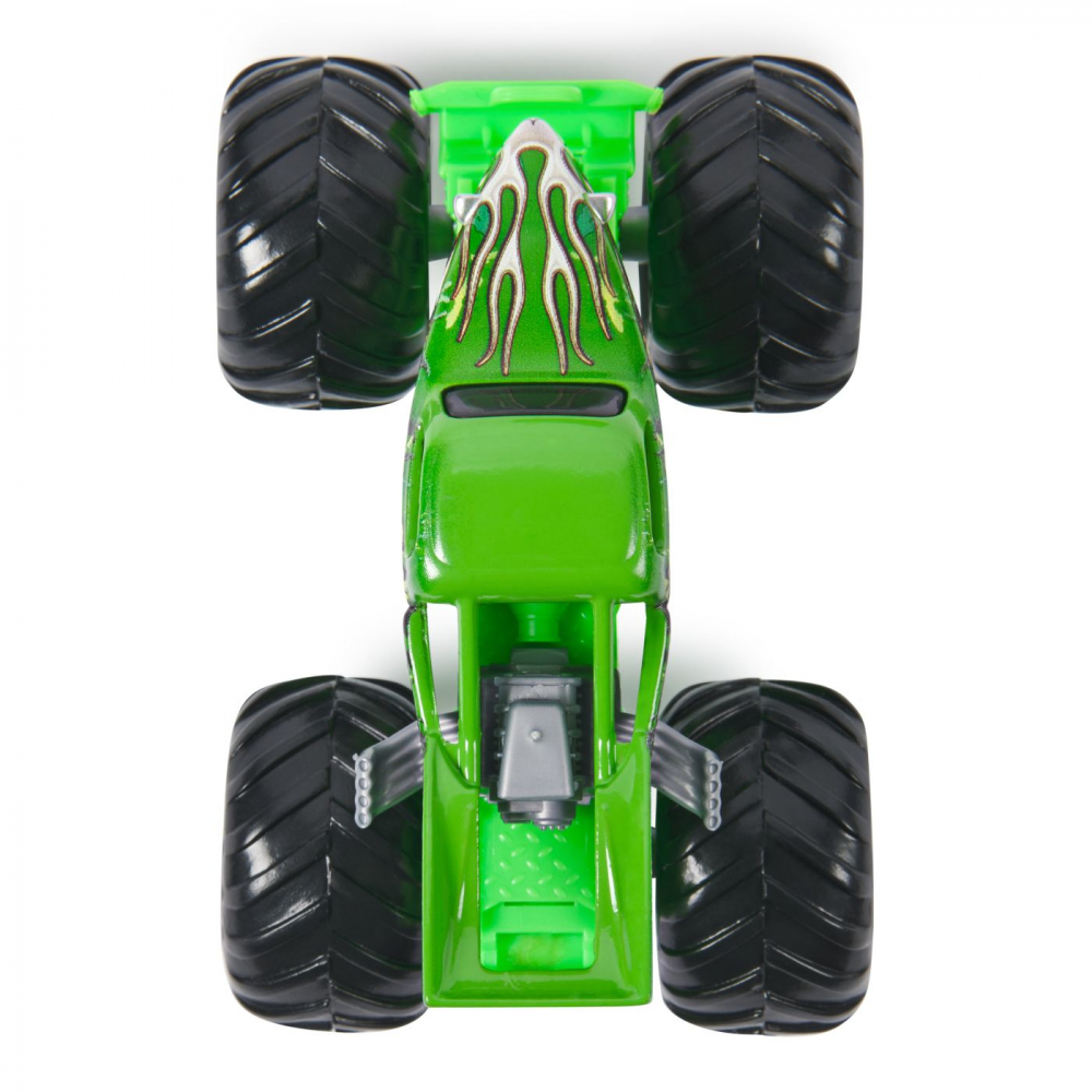 MONSTER JAM SET 2 MASINUTE METALICE BOG HOG SI KING SLING SCARA 1 LA 64 [2]