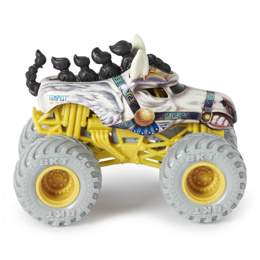 MONSTER JAM SET 2 MASINUTE METALICE DRAGON SI TEMPEST SPEED SCARA 1 LA 64 [9]