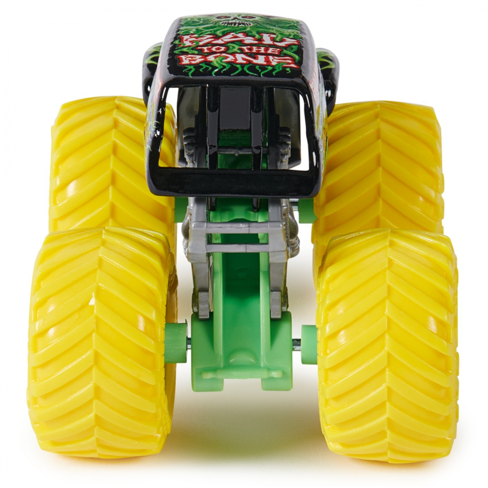 MONSTER JAM SET 2 MASINUTE METALICE GRAVE DIGGER SI MAX-D SCARA 1:64 [7]