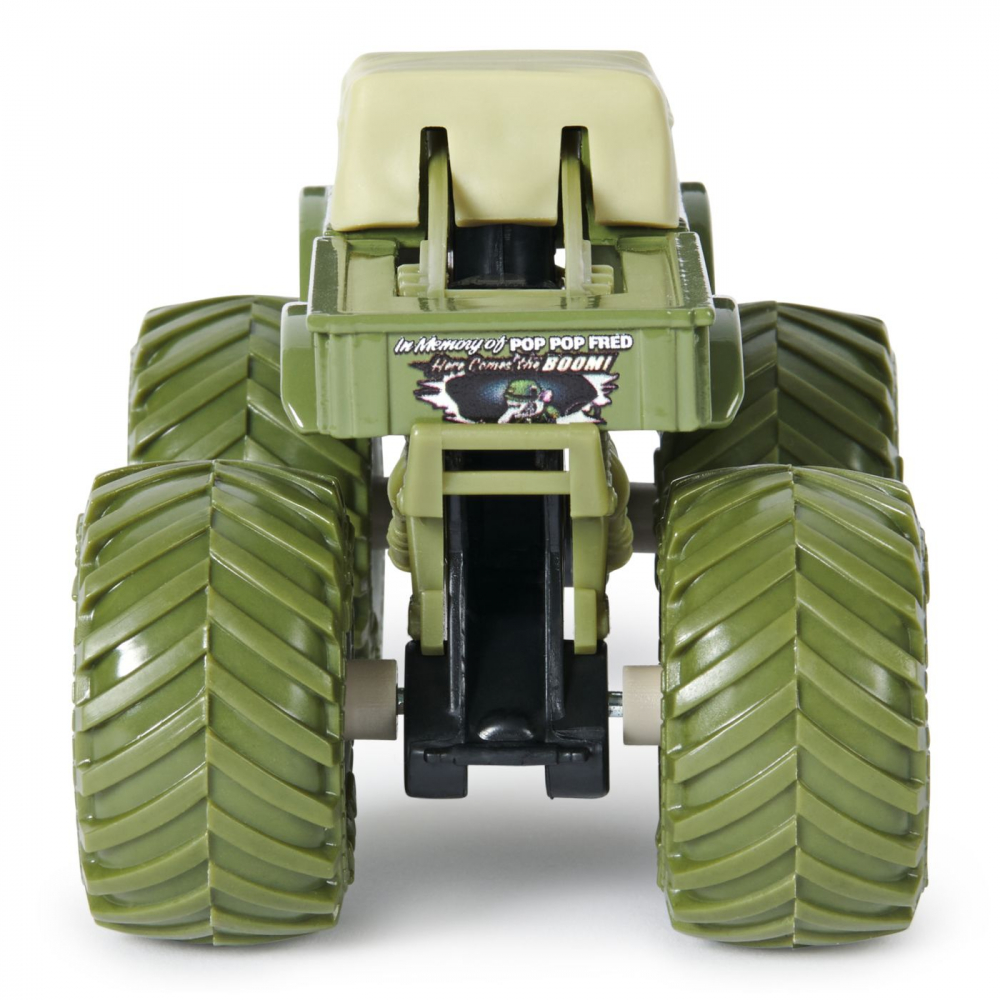 MONSTER JAM SET 2 MASINUTE METALICE SHAKER SI SOLDIER FORTUNE SCARA 1 LA 64 [8]
