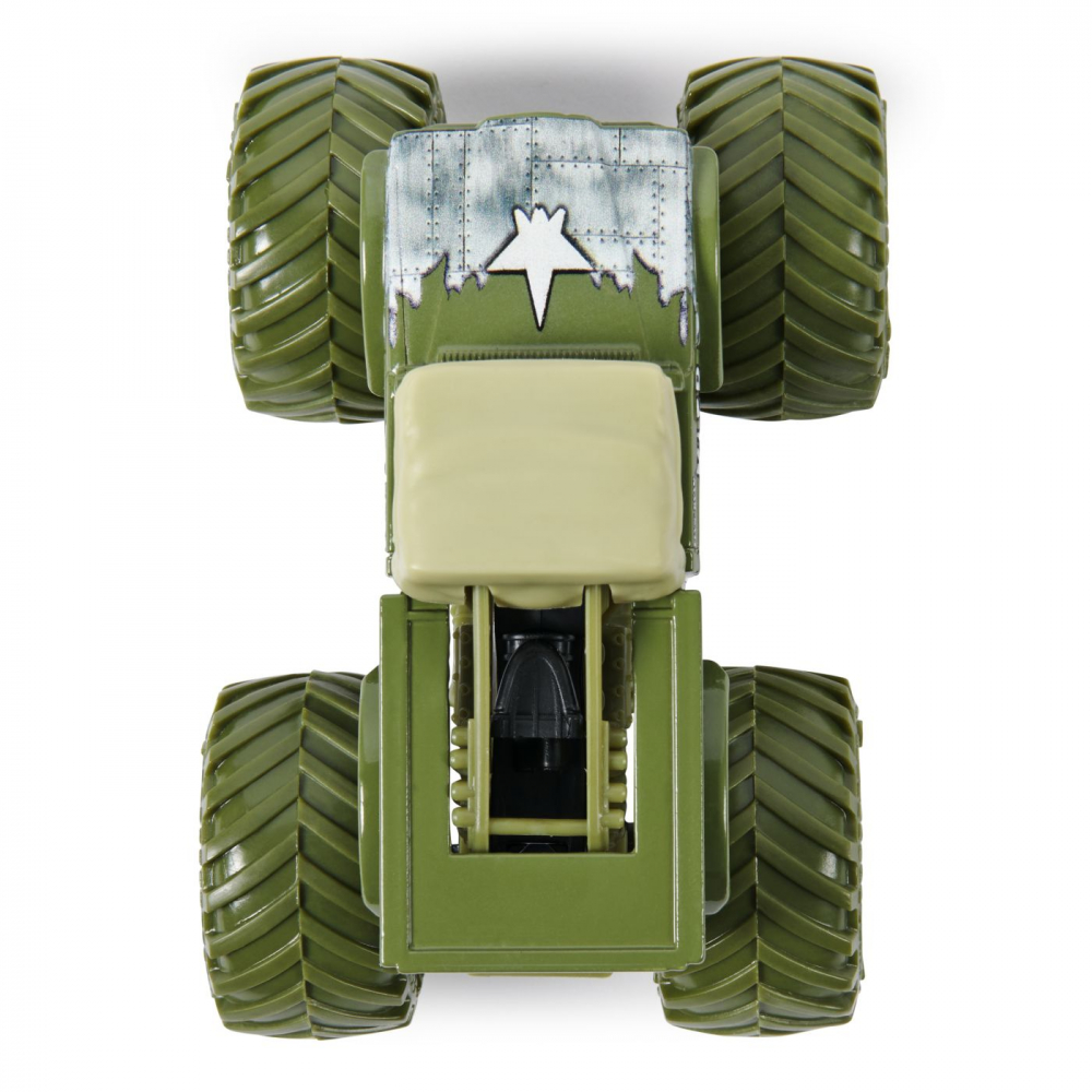 MONSTER JAM SET 2 MASINUTE METALICE SHAKER SI SOLDIER FORTUNE SCARA 1 LA 64 [9]