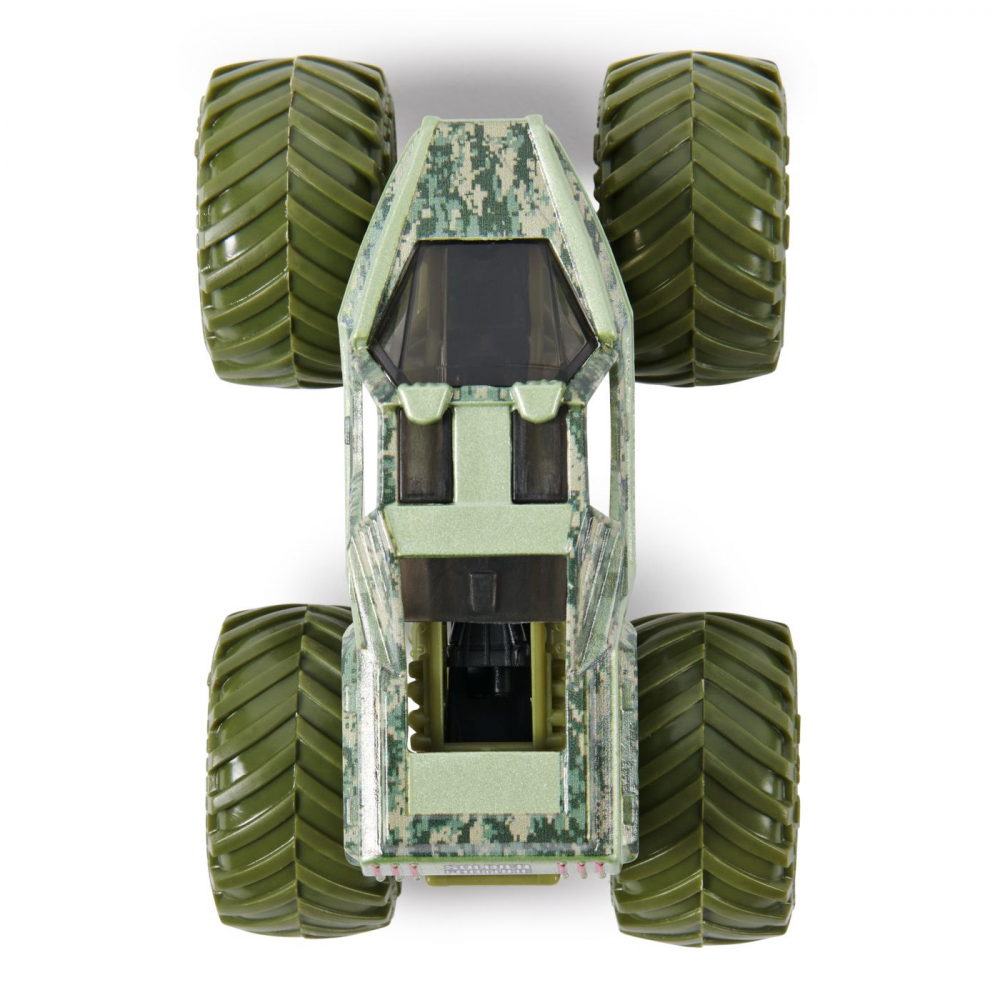 MONSTER JAM SET 2 MASINUTE METALICE SHAKER SI SOLDIER FORTUNE SCARA 1 LA 64 [2]