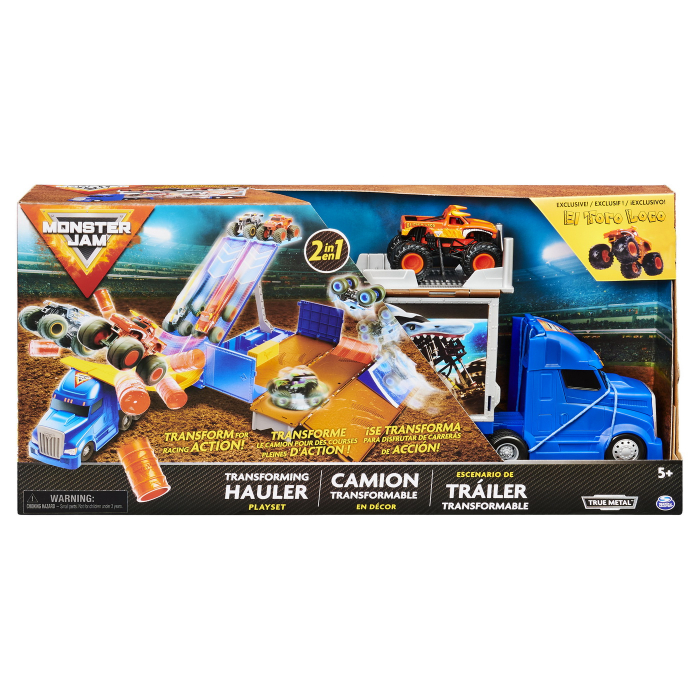 Monster Jam Set de Joacă Camionul Convertibil în Arenă  [6]