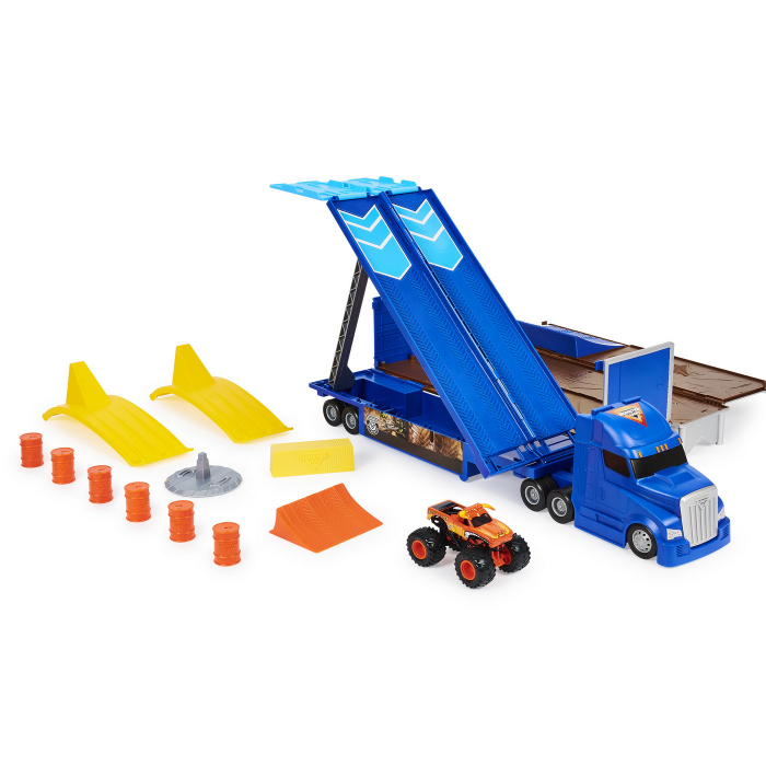 Monster Jam Set de Joacă Camionul Convertibil în Arenă  [2]