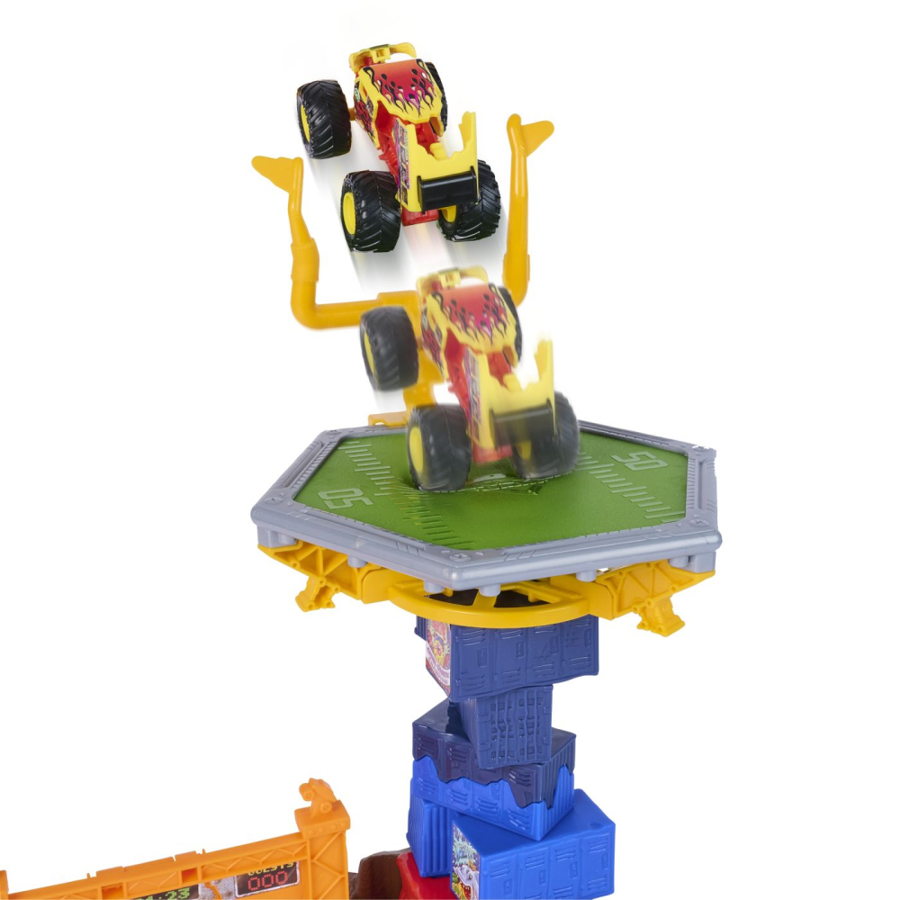 MONSTER JAM SMASH AND BASH SET DE JOACA CRASH COURSE [10]