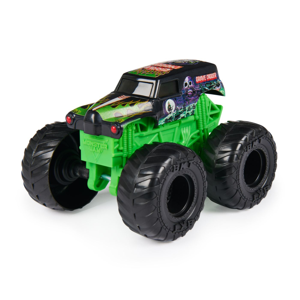 MONSTER JAM VALUE MASINUTA METALICA GRAVE DIGGER SCARA 1 LA 43 [6]
