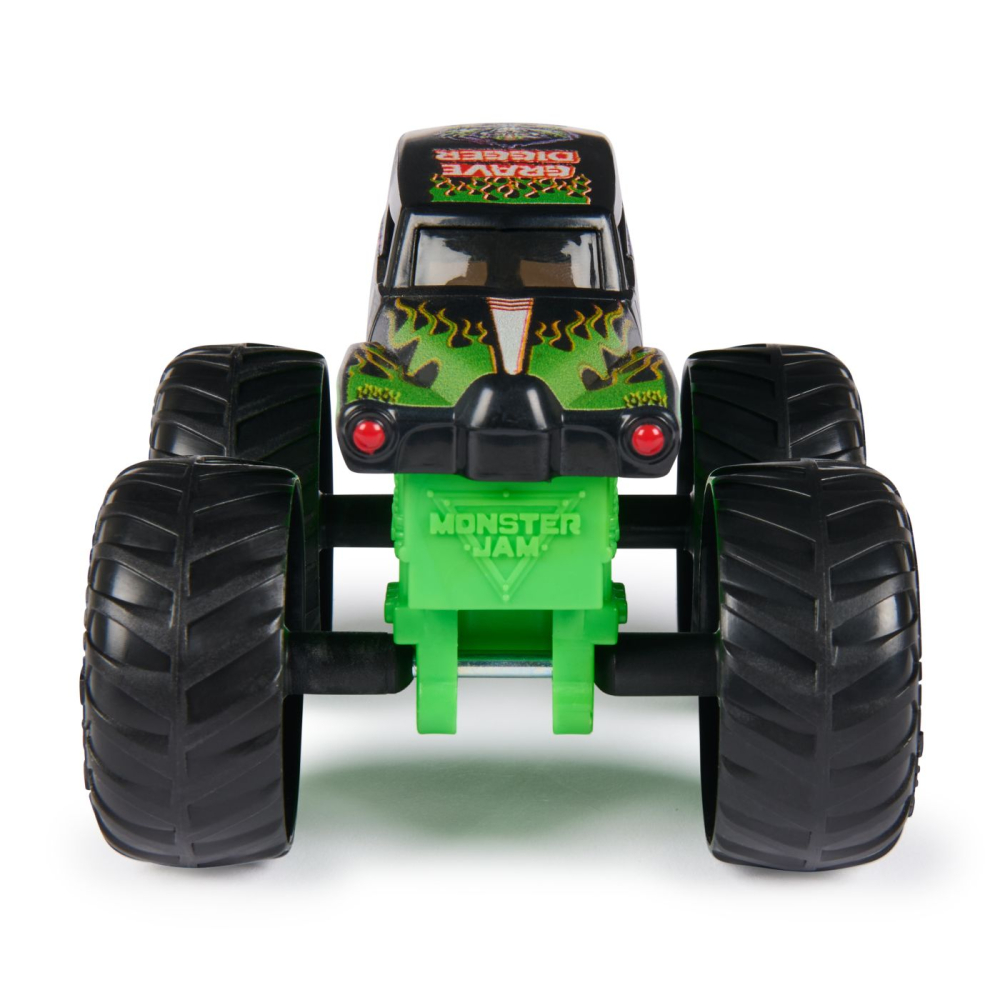 MONSTER JAM VALUE MASINUTA METALICA GRAVE DIGGER SCARA 1 LA 43 [3]