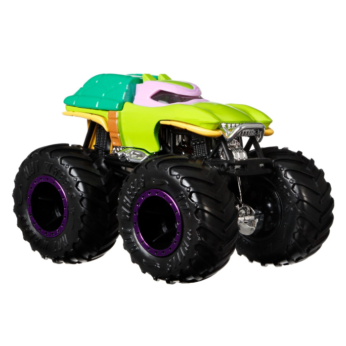 Monster Truck set 2 masini scara 1 la 64 Michelangelo si Donatello [4]