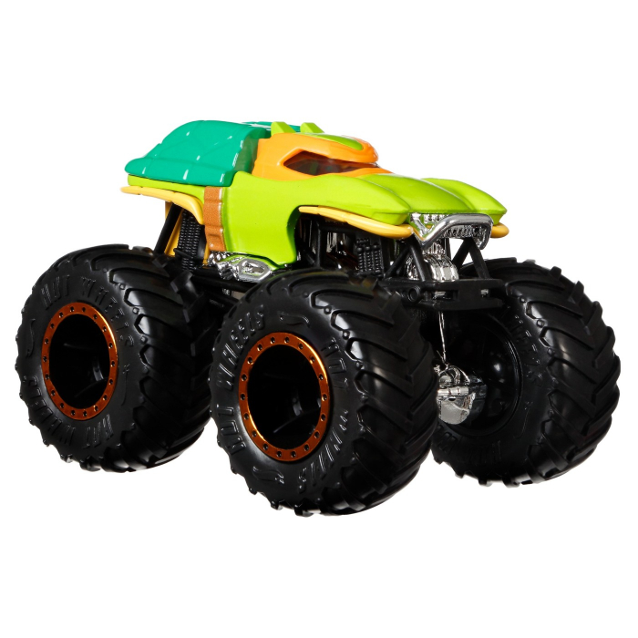 Monster Truck set 2 masini scara 1 la 64 Michelangelo si Donatello [3]