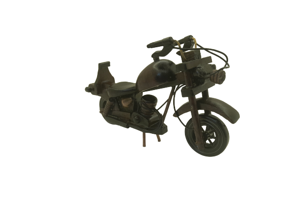 Motocicleta decorativa din lemn [3]