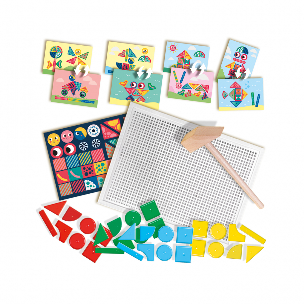 Primul meu joc creativ cu accesorii incluse Hammer Tap Tap Fantasy, 1-4 ani [4]