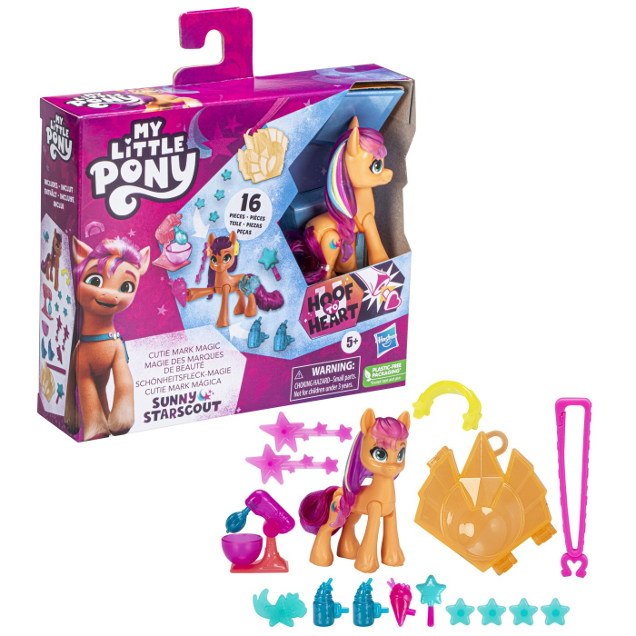 My Little Pony - Cutie Mark Magic - Figurina Sunny Starscout 7.5cm  [9]