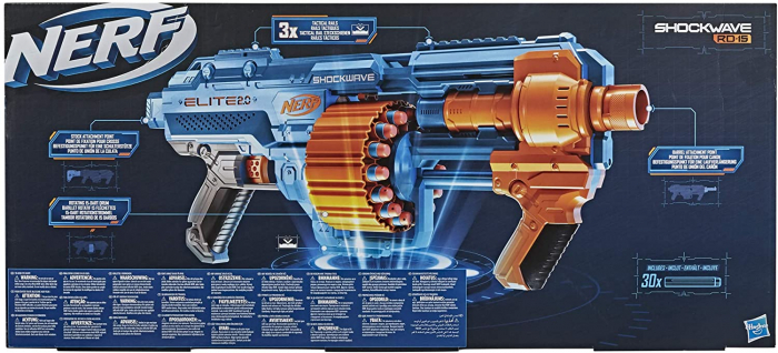 Nerf Blaster 2.0 Elite Shockwave RD-15  [4]