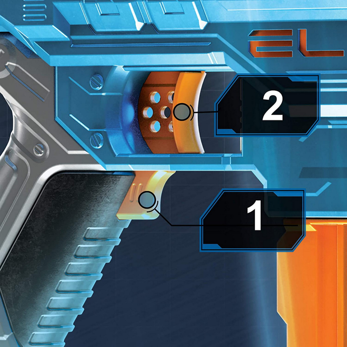 Nerf Blaster Elite 2.0 Turbine CS-18  [3]