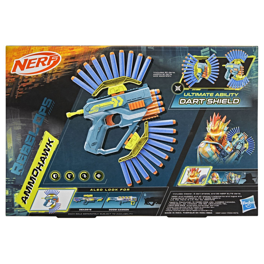 NERF BLASTER ELITE REBEL OPS AMMOHAWK [6]