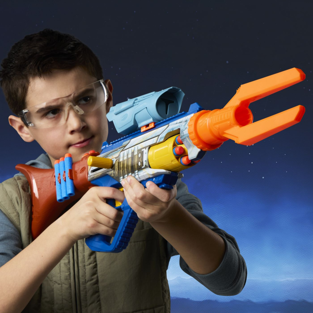 NERF BLASTER ELITE STAR WARS MANDALORIAN SI GROGU 8IN1 [6]