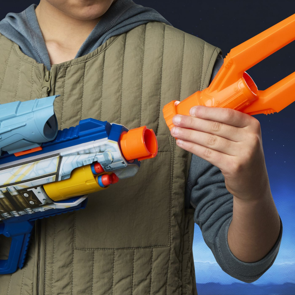 NERF BLASTER ELITE STAR WARS MANDALORIAN SI GROGU 8IN1 [9]