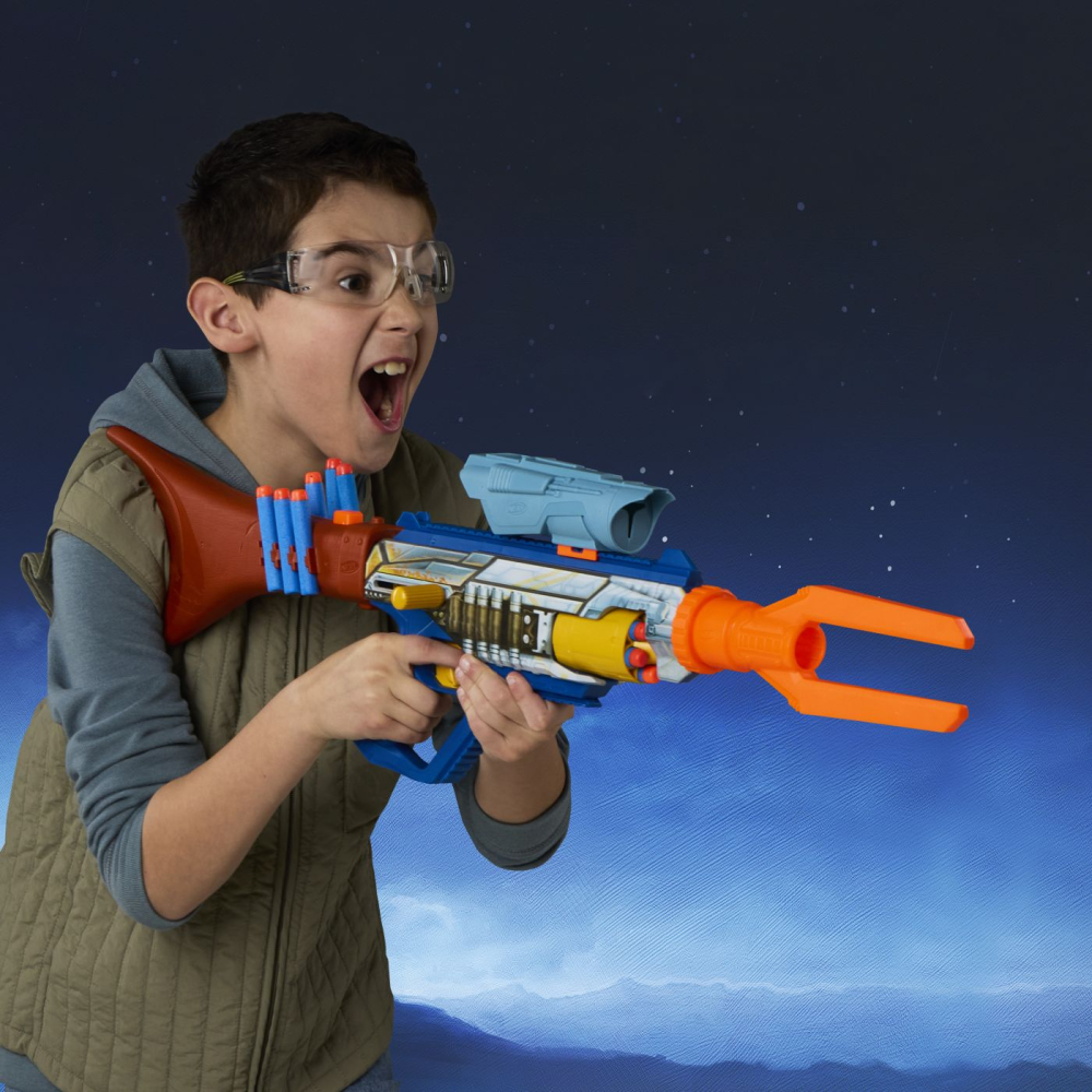 NERF BLASTER ELITE STAR WARS MANDALORIAN SI GROGU 8IN1 [7]