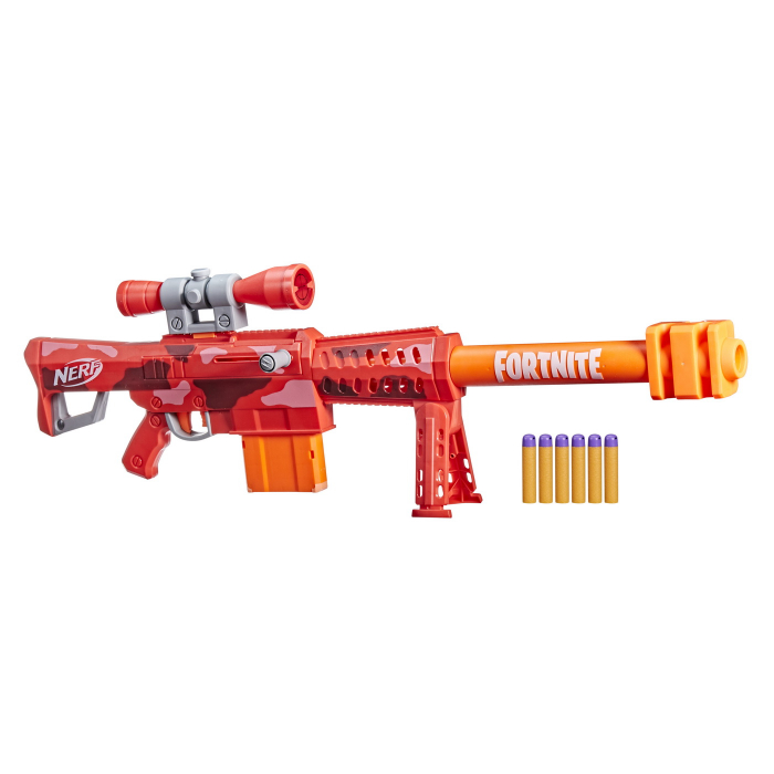 NERF BLASTER FORTNITE HEAVY SR 6 CARTUSE [3]