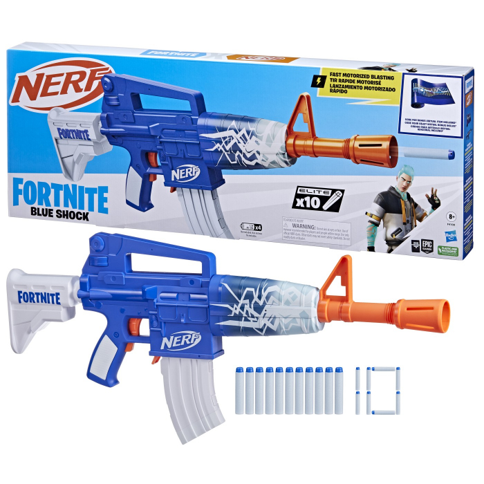 Nerf Blaster NERF Fortnite Blue Shock  [3]