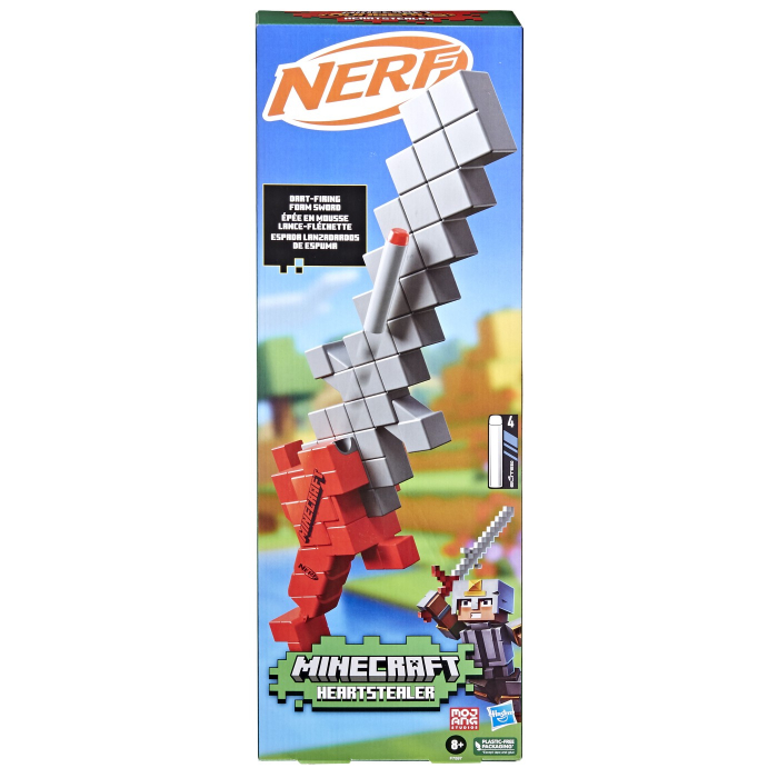 NERF Blaster Sabie NERF Minecraft Heartstealer