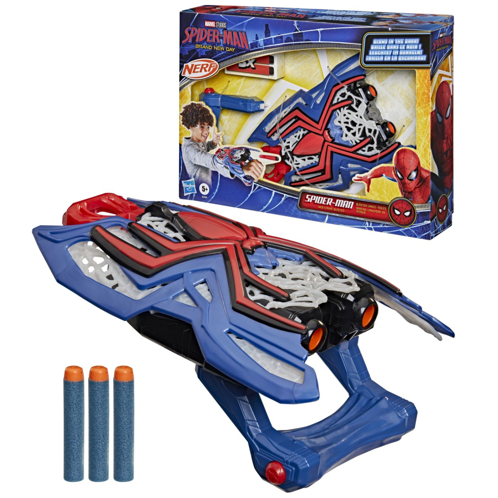 NERF BLASTER SPIDER MAN [9]