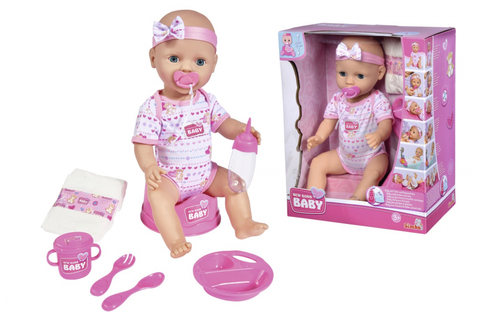 New Born Baby Set Bebelus Roz [8]