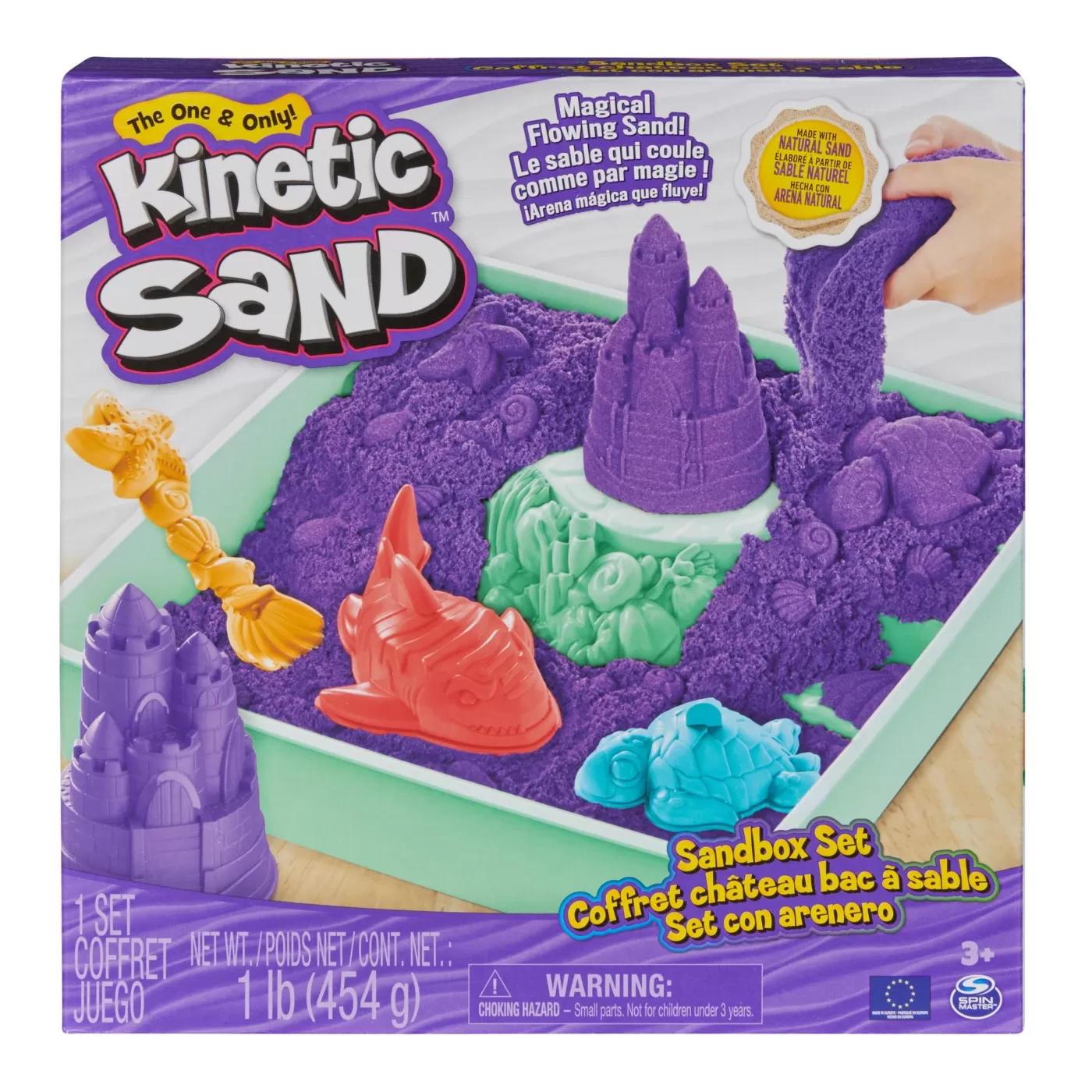 Nisip Kinetic Set Complet Mov [2]