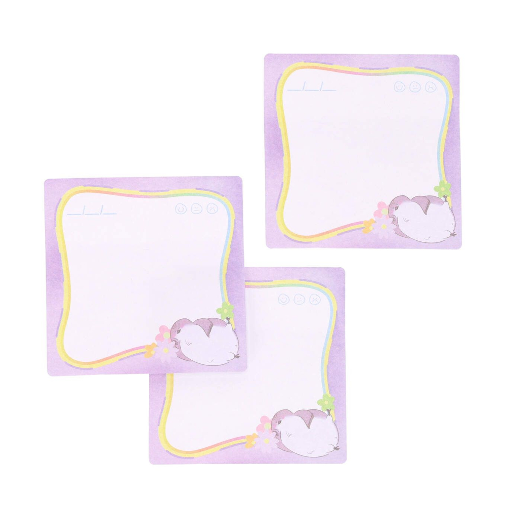 Notițe adezive 73×73 mm, 20 file, Strigo mov pastel – sticky notes pentru birou [2]