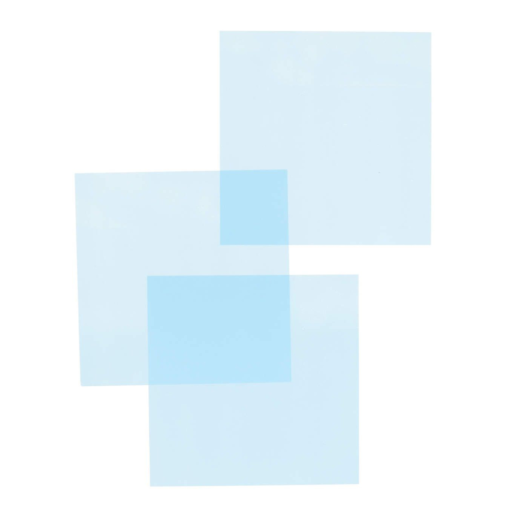 Notițe adezive Strigo 75×75 mm albastru pastel – 50 file sticky notes birou [2]