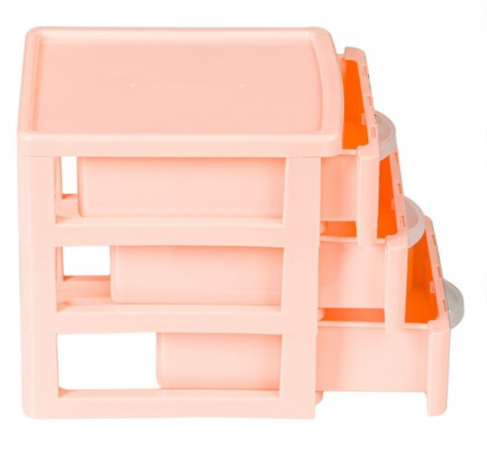 Organizator birou Glamour Girl cu 3 sertare  pentru accesorii de birotica [4]