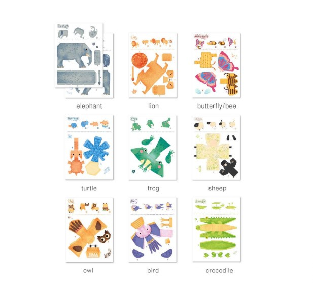 Origami animale-Joc de creatie educativ [3]
