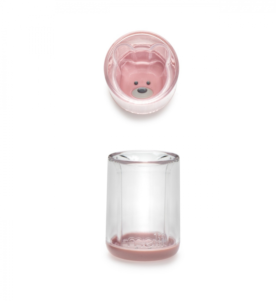 Pahar Copii Design Interior Urs, 145 Ml, Melii, Roz [2]