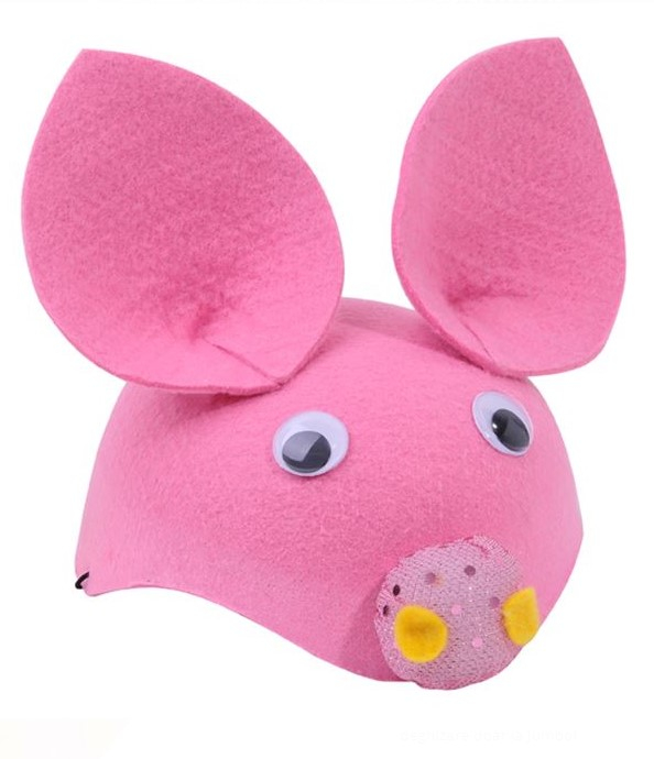Palarie copii Halloween Roz Piggy