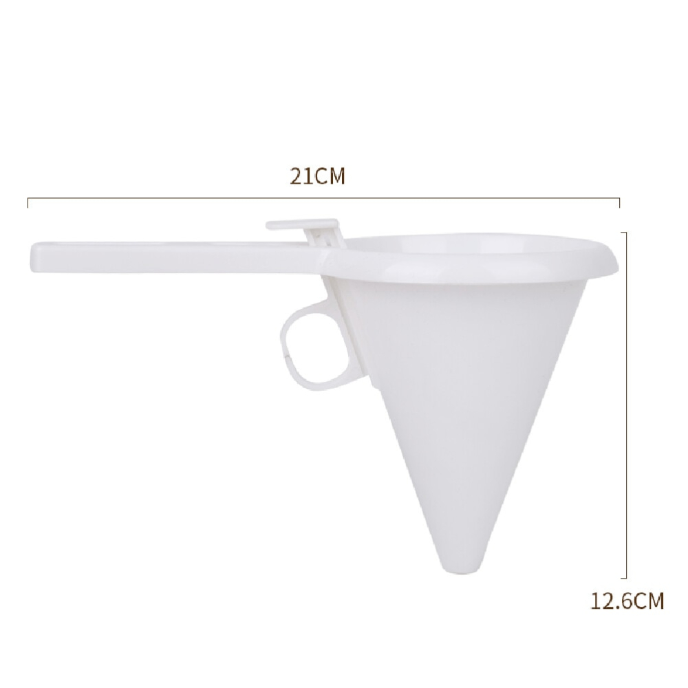 Palnie de bucatarie din plastic, 21 x 12.6 cm, alba [3]