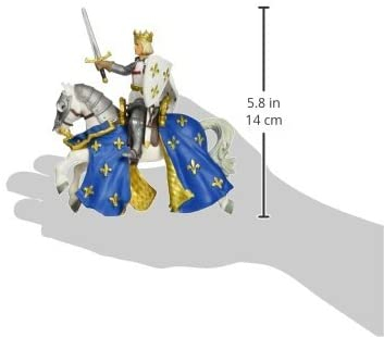 Papo figurina saint louis pe cal [3]