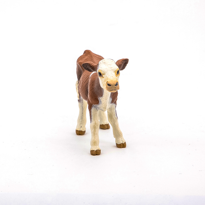 Papo - Figurină Vițel Simmental  [4]