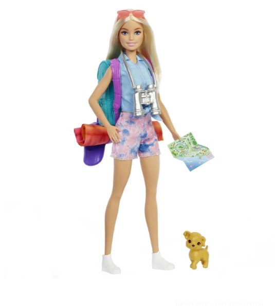 Papusa Barbie Malibu pleaca  in camping [3]