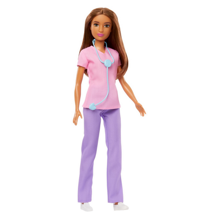 Papusa barbie asistenta medicala satena [2]