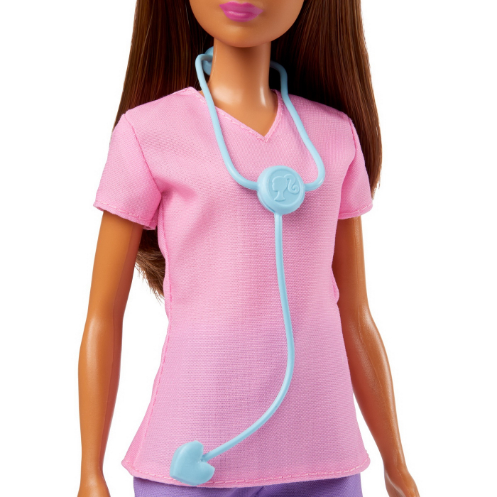 Papusa barbie asistenta medicala satena [4]