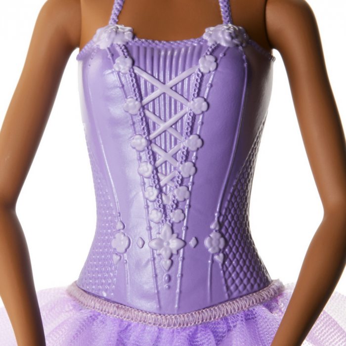 Păpușa Barbie Balerina Creolă cu Costum Lila  [4]