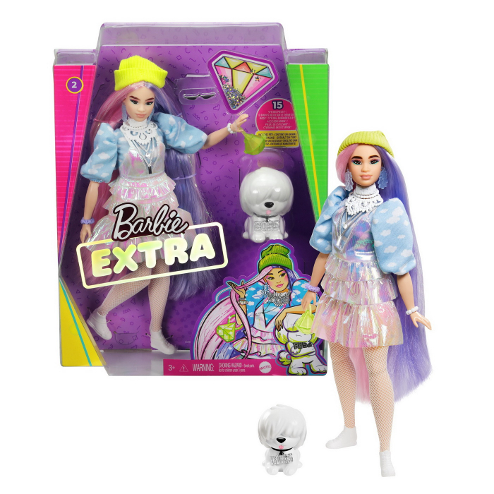 Papusa Barbie Extra Style Beanie  [8]
