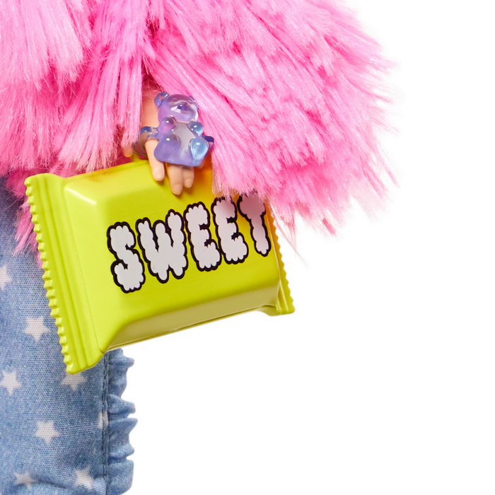 Papusa Barbie Extra Style Fluffy Pinky  [8]