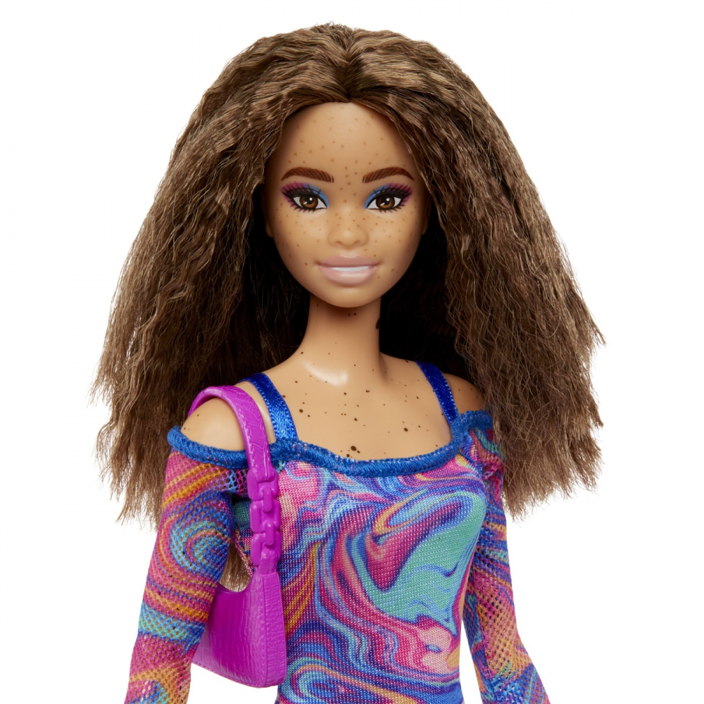Papusa Barbie Fashionista Satena Cu Pistrui [3]