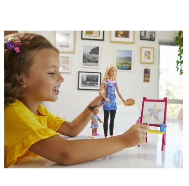 Papusa Barbie Invatatoarea de desen si eleva Evi [4]