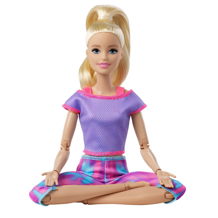 Papusa Barbie Made to Move Blondă  [5]