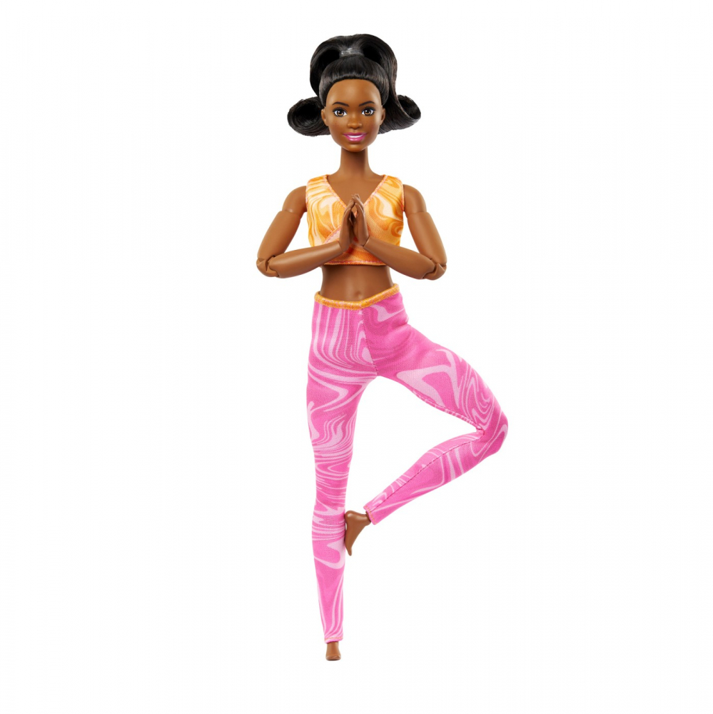 PAPUSA BARBIE MADE TO MOVE CREOLA CU TOP PORTOCALIU [2]